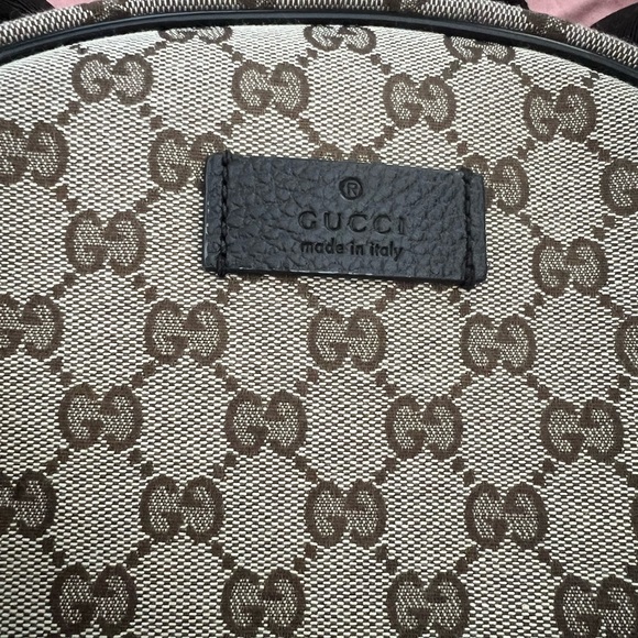 Gucci monogram canvas backpack - Picture 2 of 10